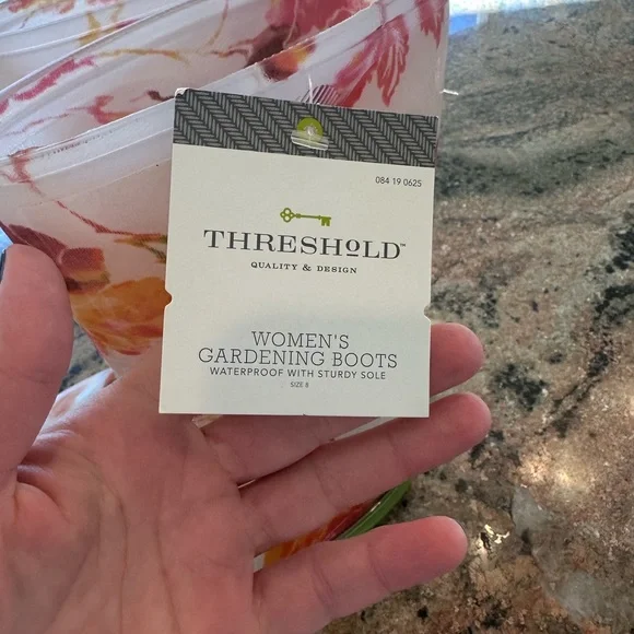 Threshold Floral Women's Rain Boots - Multicolor - Picture 2 of 5